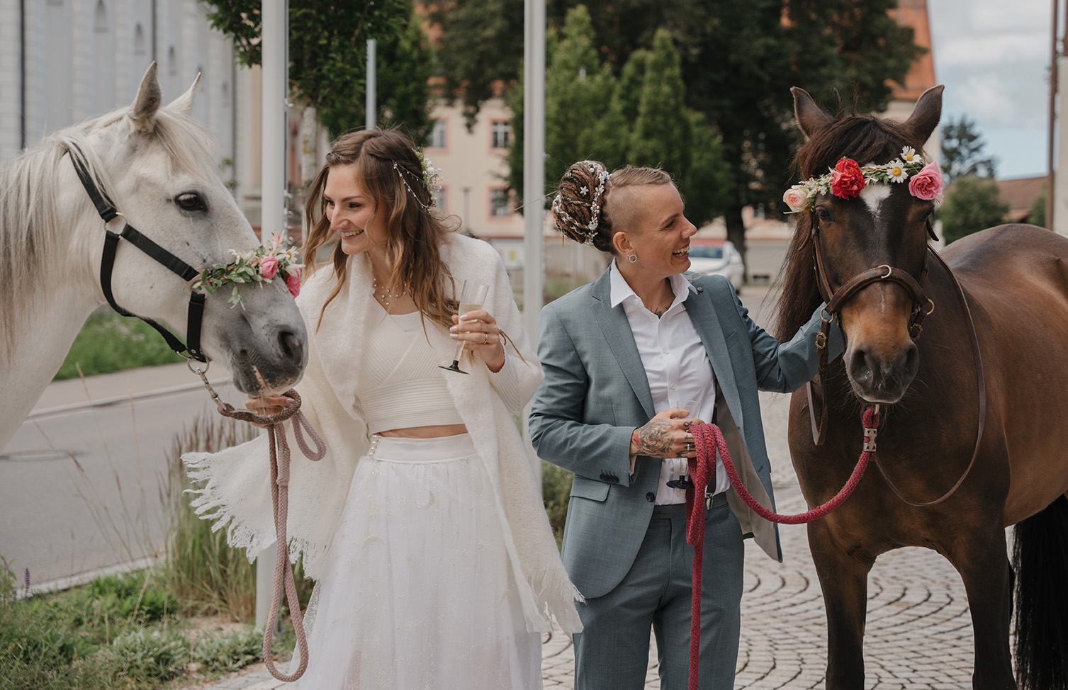 Hochzeit 8 Hochzeit Frauen und Pferde