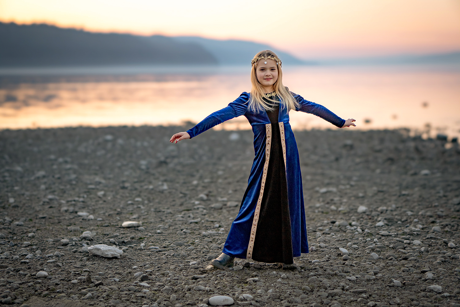 Mädchen am Strand