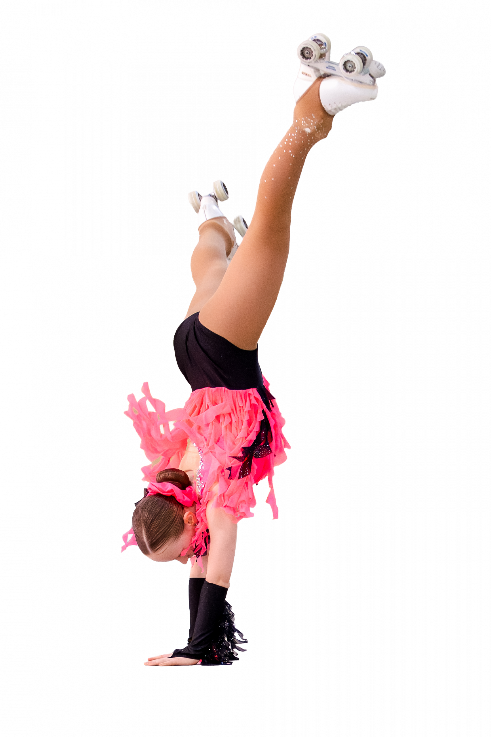 Mädchen mit Rollschuhen 3 Rollergirl